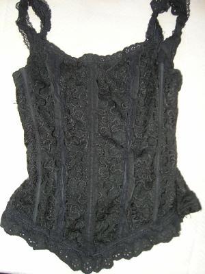 corset noir